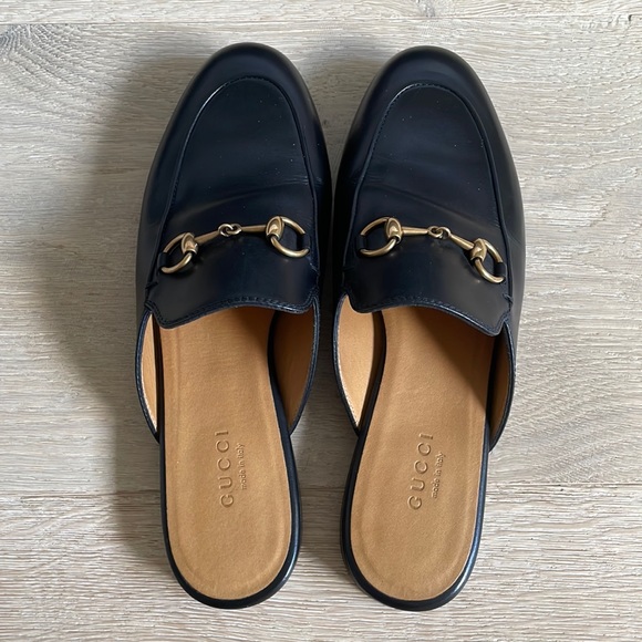 Gucci Black Princeton Mules Loafer Shoe. Size 36. - Picture 3 of 7